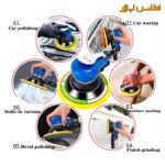 سنباده بادی اوربیتال گرد وکیوم دار تیتان مدل TUTA-7010V