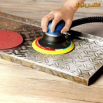 سنباده بادی اوربیتال گرد وکیوم دار تیتان مدل TUTA-7010V