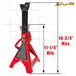 دو عدد خرک 3 تن دنده ای بیگ رد مدل T43002A