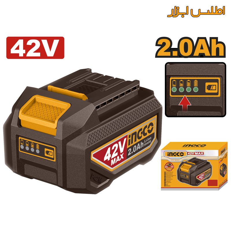باتری لیتیوم یون 42 ولت 2 آمپر اینکو مدل FBLI42201
