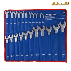 ست 22 عددی آچار یکسر رینگ یکسر مستر مدل MT110-22