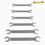 ست 6 عددی آچار دوسر رینگ چاکدار تایوانی سلپرو 71066