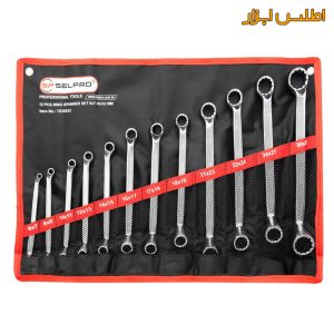 ست 12 عددی آچار دوسر رینگ تایوانی سلپرو 7835832