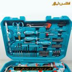 پیچ گوشتی شارژی 20 ولت توتال مدل THKTHP11652 مجموعه 165 عددی
