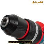 تنه خالی دریل شارژی توتال مدل TIDLI207681 سه نظام فلزی