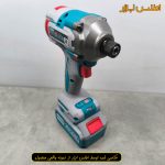 ست ایمپکت شارژی و سری توتال مدل TOSLI240966 نمای مقابل