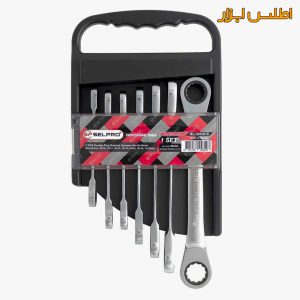 ست 7 عددی آچار دو سر جغجغه ای تایوانی سلپرو 7855819