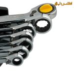 ست آچار یکسر جغجغه ای ضامن دار تایوانی سلپرو 7870819R