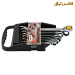 ست آچار یکسر جغجغه ای ضامن دار تایوانی سلپرو 7870819R