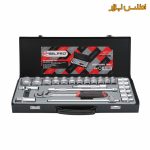 جعبه بکس 1/2 اینچ ۲۴ عددی اینچی سلپرو تایوان مدل 74924SAE