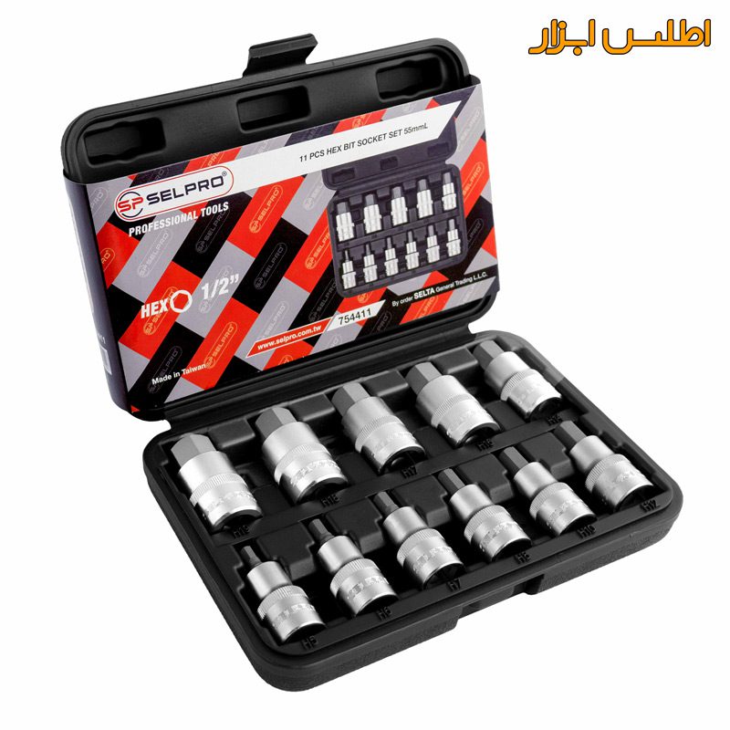 جعبه بکس آلنی 11 عددی سلپرو تایوان مدل 754411