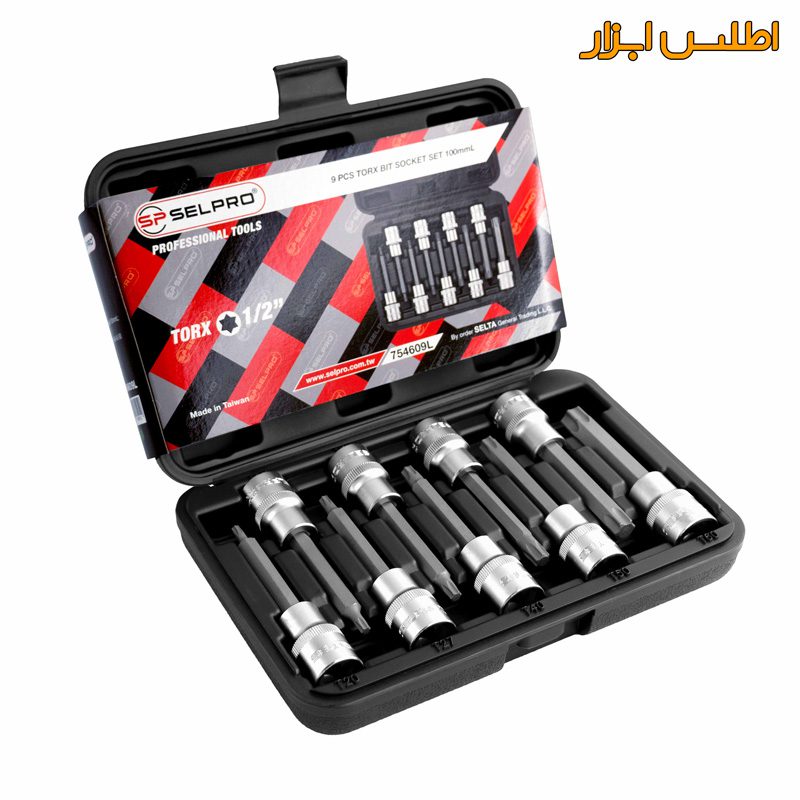 جعبه بکس ستاره‌ای بلند 8 عددی سلپرو تایوان مدل 754609L
