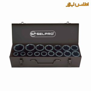 جعبه بکس 16 عددی 3/4 اینچ مشکی سلپرو تایوان 796516DS