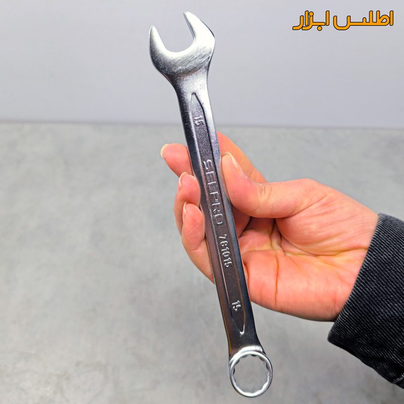 آچار یکسر رینگ یکسر تخت سلپرو 15 میلی متر مدل 781015