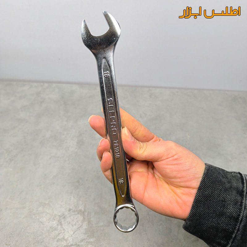 آچار یکسر رینگ یکسر تخت سلپرو 18 میلی متر مدل 781018