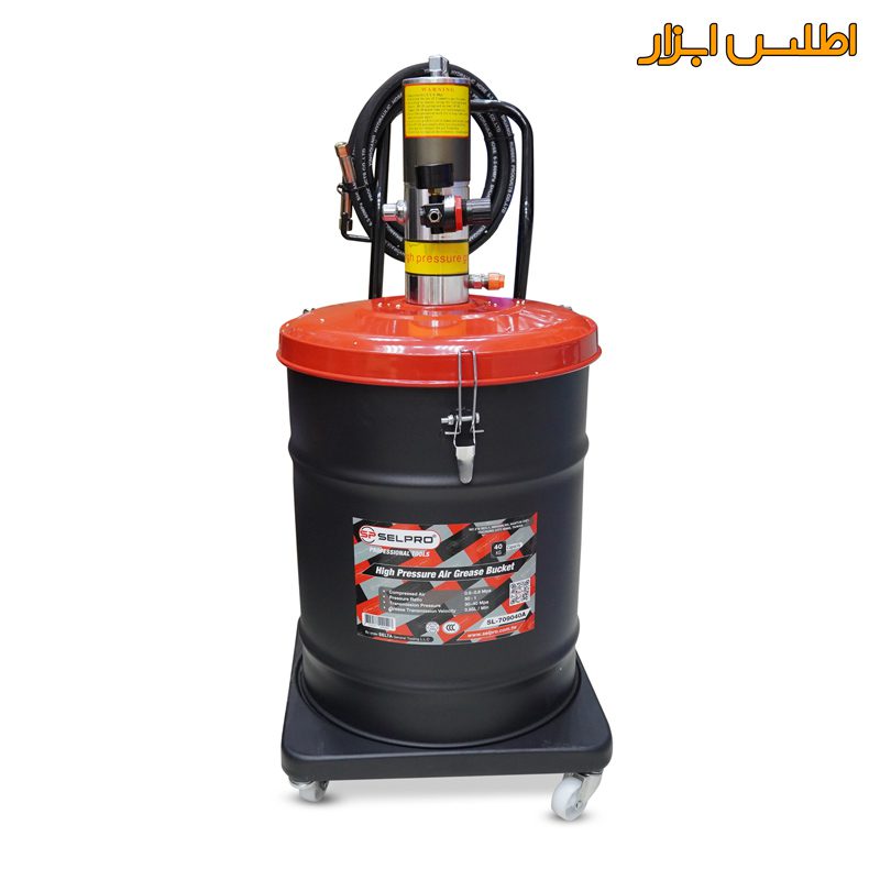 گریس پمپ بادی 40 لیتری تایوانی سلپرو مدل 709040A