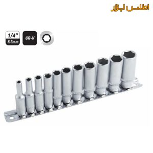 ریل بکس 1/4 اینچ بلند 11عددی سلپرو تایوان مدل 72511D