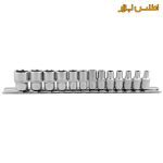 ریل بکس 1/4 اینچ کوتاه 13عددی سلپرو تایوان مدل 72513