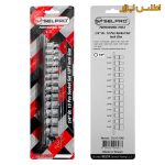 ریل بکس 1/4 اینچ کوتاه 13عددی اینچی سلپرو تایوان مدل 72513-SAE