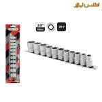 ریل بکس 3/8 اینچ کوتاه 11عددی سلپرو تایوان مدل 73511-6PT