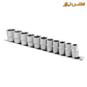 ریل بکس 3/8 اینچ کوتاه 11عددی سلپرو تایوان مدل 73511-6PT