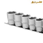 ریل بکس 3/8 اینچ کوتاه 11عددی سلپرو تایوان مدل 73511-6PT