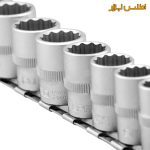 ریل بکس 3/8 اینچ کوتاه 11عددی سلپرو تایوان مدل 73911