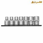 ریل بکس 1/2 اینچ 7عددی کوتاه E ستاره‌ای سلپرو مدل 74607