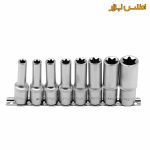 ریل بکس 1/2 اینچ 8عددی بلند E ستاره‌ای سلپرو مدل 74608