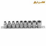 ریل بکس 1/2 اینچ 9عددی کوتاه E ستاره‌ای سلپرو مدل 74609E