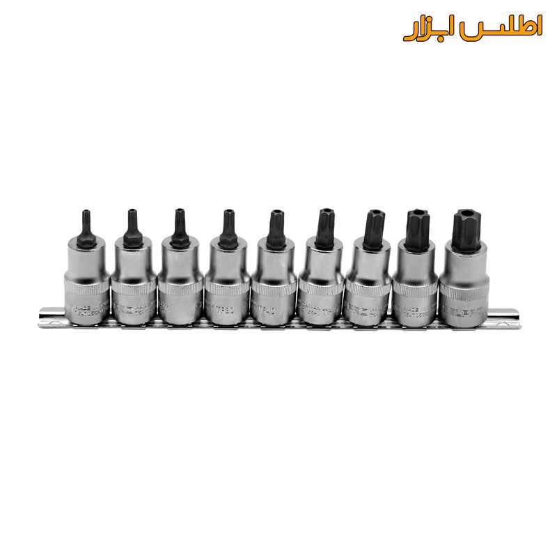 ریل بکس ستاره‌ای سوراخ‌دار تایوانی 9 عددی 1/2 اینچ مدل 754709TH