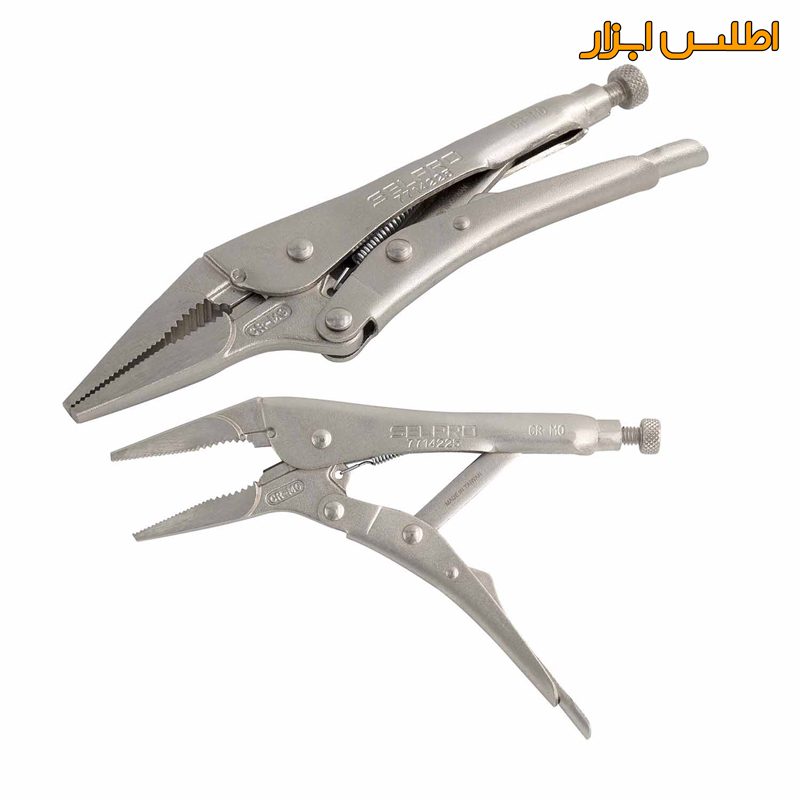 انبر قفلی 9 اینچ دم‌باریک ساخت تایوان سلپرو مدل 7714225