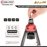 انبر پرچ دوسته حرفه‌ای تا 6.4 سلپرو مدل 795218
