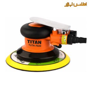 سنباده بادی اوربیتال گرد ساده 6 اینچ تیتان مدل TUTA-7020