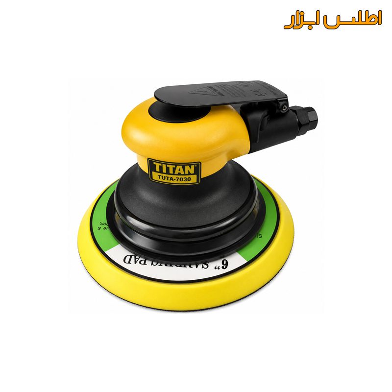 سنباده بادی اوربیتال صنعتی 6 اینچ تیتان مدل TUTA-7030
