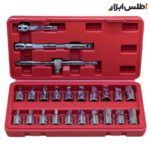 جعبه آلن بکسی کارتر چهارگوش 23 عددی فلای تولز 5510023