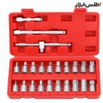 جعبه آلن بکسی کارتر چهارگوش 23 عددی فلای تولز 5510023