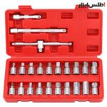 جعبه آلن بکسی کارتر چهارگوش 23 عددی فلای تولز 5510023