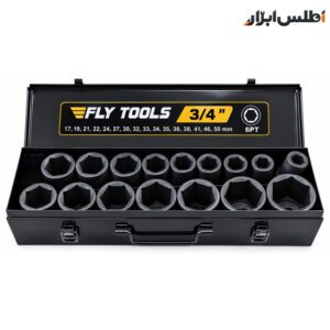 جعبه بکس 3/4 اینچ 16 عددی 6پر فلای‌تولز مدل 5531316