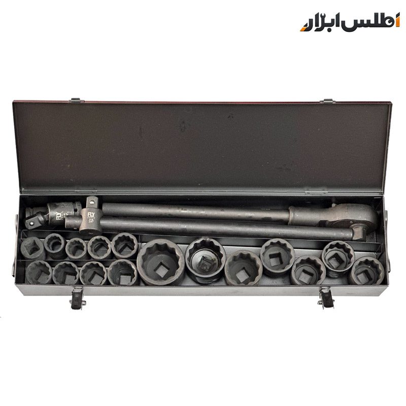 جعبه بکس 3/4 اینچ 21 عددی 12پر فلای‌تولز مدل 5532121