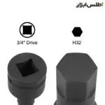 بکس آلنی 3/4 اینچ فلای‌تولز H32 مدل 5534132
