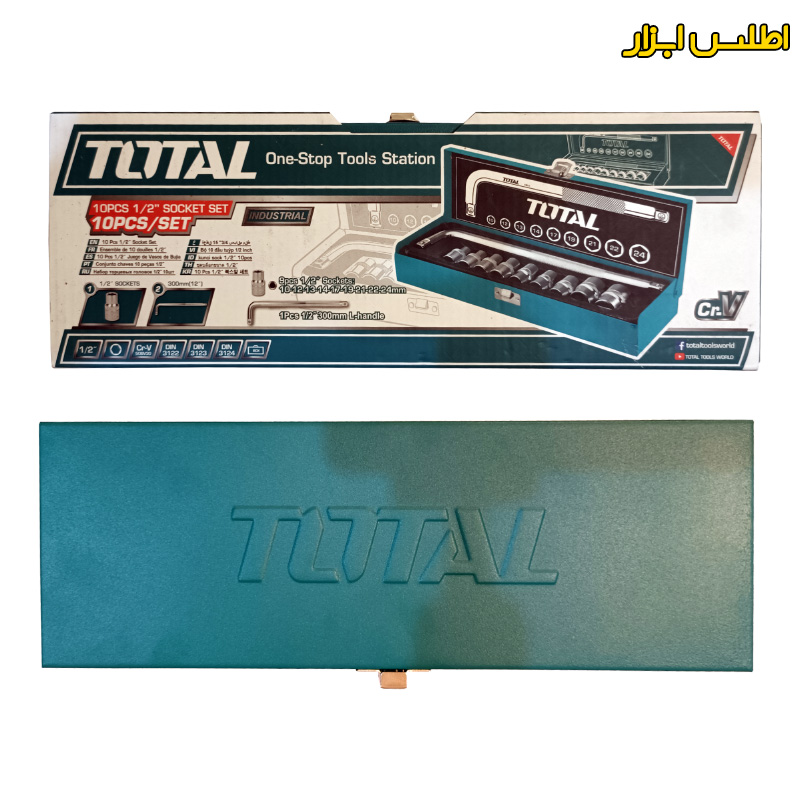 جعبه بکس 10 عددی توتال مدل THTL121101