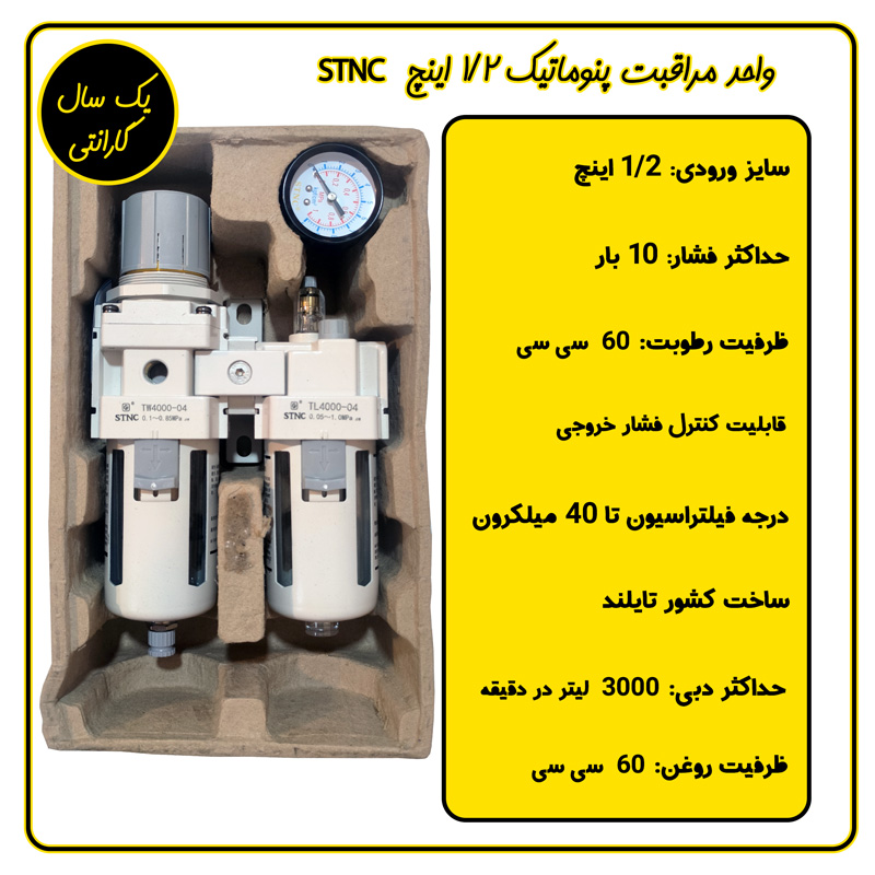 واحد مراقبت ابزار بادی 1/2 اینچ STNC مدل TC4010-04