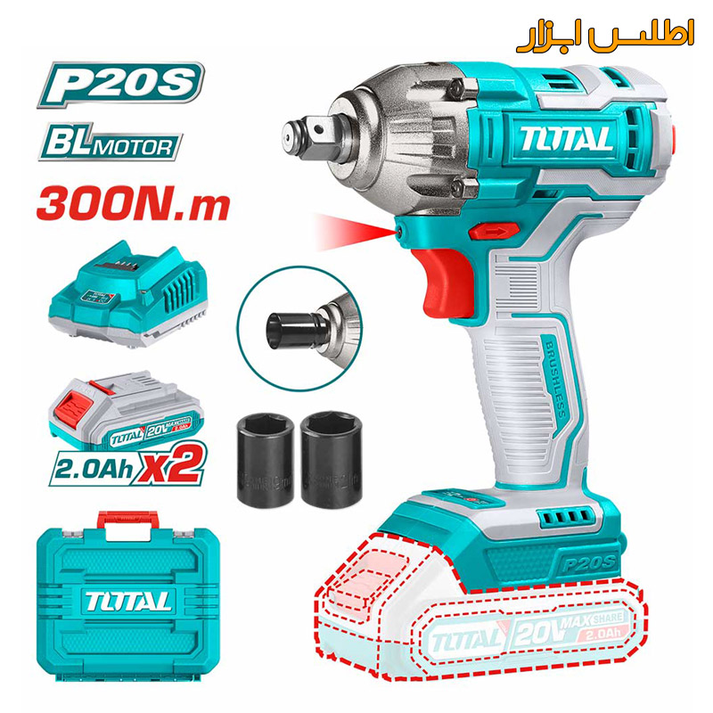 بکس شارژی براشلس توتال مدل TIWLI2038