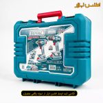 ست کمبو دریل و بکس شارژی براشلس توتال مدل TCKLI20271