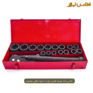 جعبه بکس 3/4 اینچ اطلس پرو مدل 21PCS