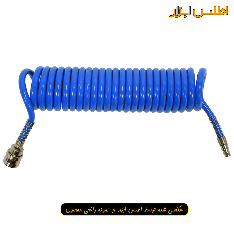 شلنگ فنری 5 متری تترا سایز 12*8