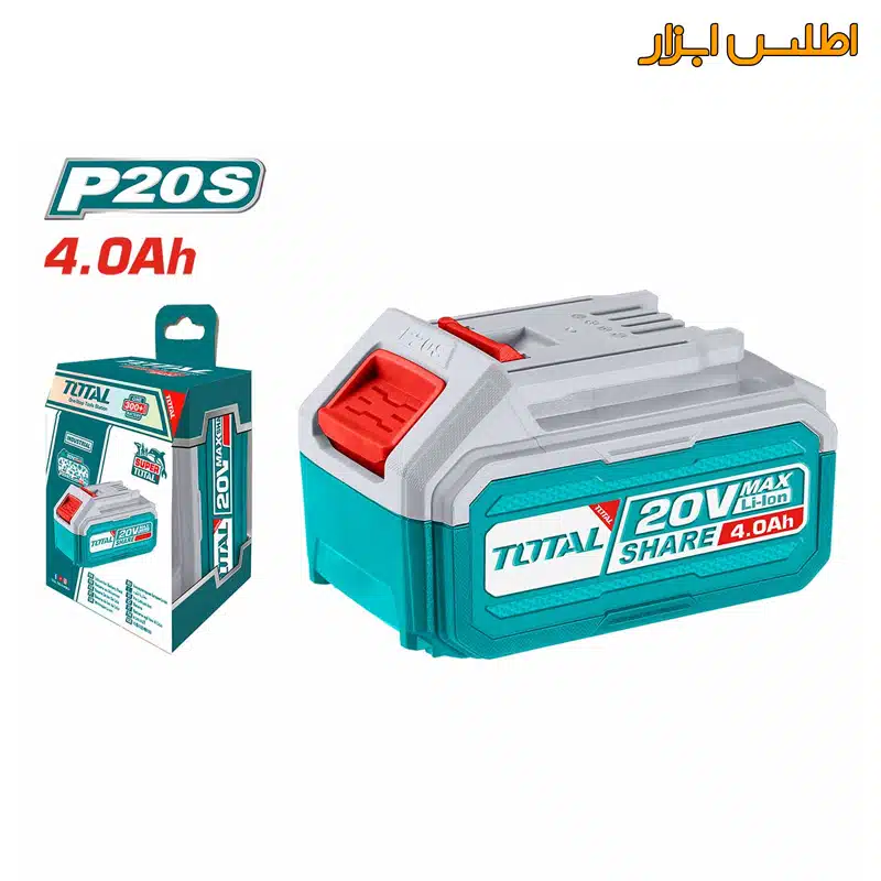باتری لیتیوم یون 20 ولت 4 آمپر توتال مدل TFBLI2002