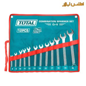 ست آچار 12 عددی یکسر رینگ توتال THT1022121