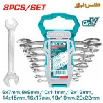 ست آچار دو سر تخت توتال مدل THT102386